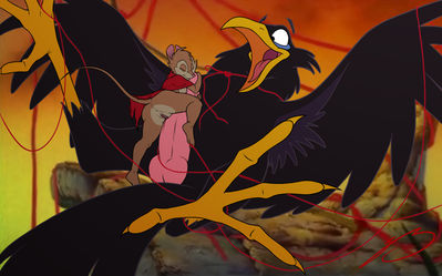 Jeremy and Brisby
art by steven_stagg
Keywords: comic;cartoon;the_secret_of_nimh;avian;bird;crow;jeremy;furry;rodent;mouse;brisby;anthro;male;female;M/F;penis;vagina;masturbation;macro;steven_stagg