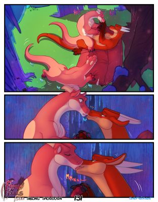Sibling Showdown, page 131
art by sefeiren
Keywords: comic;dragon;dragoness;kindle;lilith;lily;male;female;feral;M/F;threeway;cowgirl;suggestive;frisky-ferals;sefeiren