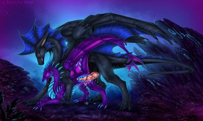 Brokshax and Selianth Mating (internal)
art by selianth
Keywords: dragon;dragoness;male;female;feral;M/F;penis;from_behind;vaginal_penetration;internal;spooge;selianth