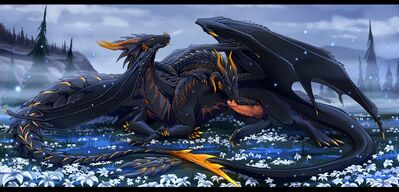 Have a Taste
art by shadreym
Keywords: dragon;dragoness;male;female;feral;M/F;penis;oral;spooge;shadreym