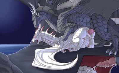 Dragons Mating
art by shinigamisquirrel
Keywords: dragon;dragoness;male;female;feral;M/M;penis;from_behind;vaginal_penetration;internal;egg;spooge;shinigamisquirrel