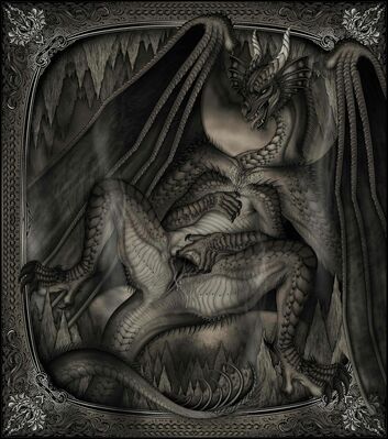 Shadow_Dragon
art by shon2
Keywords: dungeons_and_dragons;dragoness;female;feral;solo;vagina;spread;shon2
