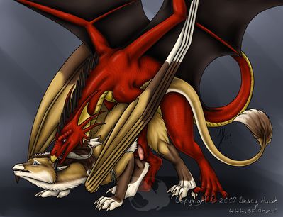 Gay Dragon Sex
art by sidian
Keywords: dragon;male;feral;M/M;penis;anal;from_behind;sidian
