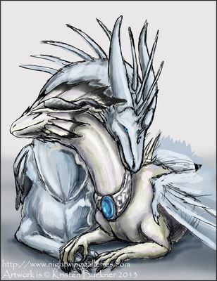 This Is Us
art by silvermoon
Keywords: dragon;dragoness;male;female;feral;M/F;romance;non-adult;silvermoon