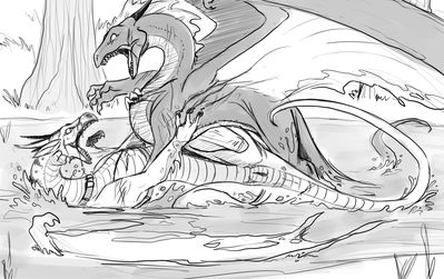 Dragoness Dispute 3
art by syrinoth
Keywords: dragoness;female;feral;solo;cloaca;syrinoth