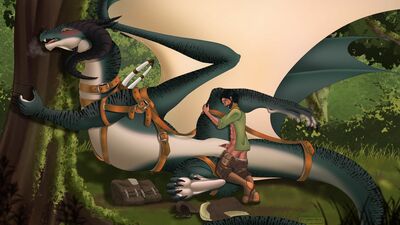 Cassula x Damian 1
art by skyebold
Keywords: beast;dragoness;female;human;man;male;feral;M/F;penis;missionary;vaginal_penetration;skyebold