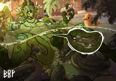 Eel Attack (Wings_of_Fire)
art by smallboop
Keywords: wings_of_fire;leafwing;rainwing;hybrid;dragon;fish;eel;feral;solo;penis;masturbation;anal;internal;smallboop