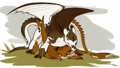 Mating Furies
art by smokedgoof
Keywords: how_to_train_your_dragon;httyd;night_fury;dragon;male;feral;M/M;from_behind;anal;spooge;smokedgoof