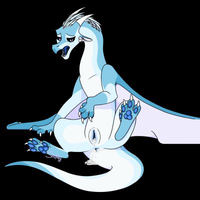 Icy Mess (Wings_of_Fire)
art by smokeheart
Keywords: wings_of_fire;icewing;dragoness;female;feral;solo;vagina;spooge;smokeheart