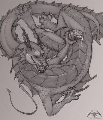 Noodle Dragon
art by sonsasu
Keywords: eastern_dragon;dragon;male;feral;solo;penis;masturbation;spooge;sonsasu