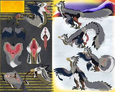 Dakotaraptor
art by spikeheila
Keywords: dinosaur;theropod;raptor;dakotaraptor;male;feral;solo;penis;closeup;reference;spikeheila