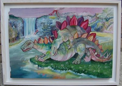 Stegosaurs Mating
art by stuart_faulkner
Keywords: dinosaur;stegosaurus;male;female;feral;M/F;from_behind;stuart_faulkner