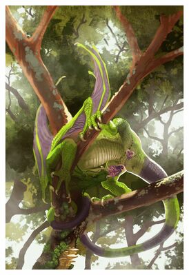 Tree Dragon
art by stygimoloch
Keywords: dragon;male;feral;solo;penis;hemipenis;oral;autofellatio;stygimoloch