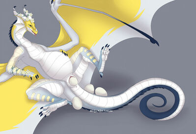Daffodil Egg Laying (Wings_of_Fire)
art by sugar.rush
Keywords: wings_of_fire;rainwing;dragoness;female;feral;solo;vagina;egg;oviposition;sugar.rush