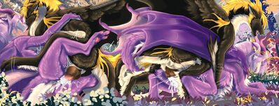 Good Boy
art by sunhawk12
Keywords: dragon;dragoness;male;female;feral;M/F;penis;from_behind;missionary;vaginal_penetration;spooge;sunhawk12