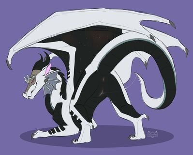 Rainwing Presenting (Wings_of_Fire)
art by 5ushiroll
Keywords: wings_of_fire;rainwing;dragoness;female;feral;solo;vagina;tailplay;spooge;presenting;5ushiroll