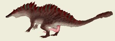 Spinosaurus
art by svevato
Keywords: dinosaur;theropod;spinosaurus;male;feral;solo;penis;svevato