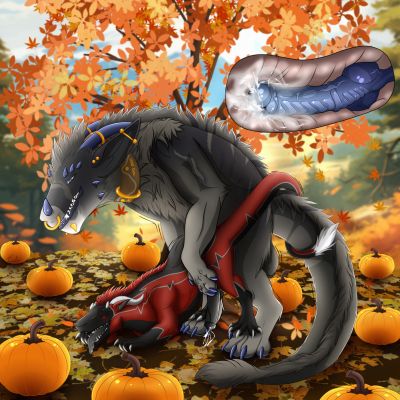 Fall Fun
art by taiga.art
Keywords: dragon;felkin;male;feral;M/M;penis;from_behind;anal;internal;ejaculation;spooge;taiga.art