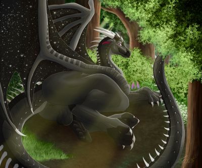 Graphite (Wings_of_Fire)
art by taro_soymilk
Keywords: wings_of_fire;nightwing;dragon;male;feral;solo;penis;taro_soymilk