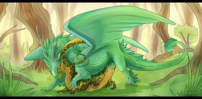Imperial and Spiral Dragons Mating
art by taykato
Keywords: flight_rising;imperial_dragon;spiral_dragon;dragon;dragoness;male;female;feral;M/F;penis;from_behind;vaginal_penetration;spooge;taykato
