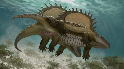 Dimetrodon Mating
art by technesaurus
Keywords: dimetrodon;male;female;feral;M/F;penis;from_behind;cloacal_penetration;spooge;technesaurus