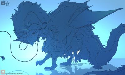 Tender Breeding
art by tenaflux
Keywords: eastern_dragon;dragon;male;feral;M/M;penis;from_behind;anal;spooge;tenaflux