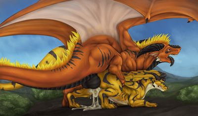 Big Dragon Breeding
art by tochka
Keywords: dragon;dragoness;male;female;feral;M/F;penis;from_behind;spooge;tochka