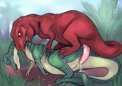 TRex Snack
art by torakuta
Keywords: dinosaur;theropod;tyrannosaurus_rex;trex;hadrosaur;corythosaurus;male;female;feral;M/F;penis;vagina;from_behind;anal;necro;vore;spooge;torakuta