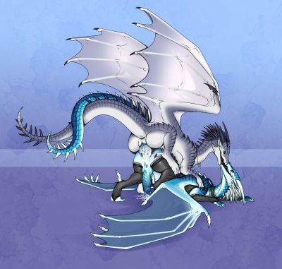 Royal Treatment 4 (Wings_of_Fire)
art by ulven-f
Keywords: wings_of_fire;icewing;dragon;male;feral;M/M;penis;from_behind;anal;lingerie;spooge;ulven-f