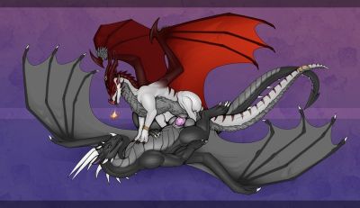 Szengen x CrimsonAsh (Wings_of_Fire)
art by ulven-f
Keywords: wings_of_fire;skywing;hybrid;dragon;dragoness;male;female;feral;M/F;penis;cowgirl;vaginal_penetration;ulven-f