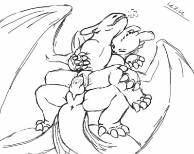 Fury Sex
art by uzu-nu
Keywords: how_to_train_your_dragon;httyd;night_fury;dragon;dragoness;male;female;feral;M/F;penis;reverse_cowgirl;vaginal_penetration;spooge;uzu-nu