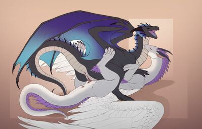 Gale and Zeph
art by veoros
Keywords: dragoness;female;feral;lesbian;missionary;vagina;spooge;veoros