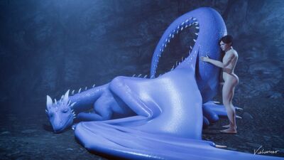 Saphira and Eragon
art by vulumar
Keywords: beast;eragon;saphira;dragoness;human;man;male;female;feral;M/F;penis;from_behind;vaginal_penetration;cgi;vulumar
