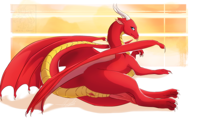 Ashtalon Booty
art by wing-of-chaos
Keywords: dragoness;female;feral;solo;vagina;wing-of-chaos