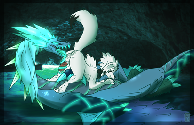 Shiro x Auroth
art by wingedwilly
Keywords: videogame;defense_of_the_ancients;dota;dragon;wyvern;winter_wyvern;auroth;furry;canine;wolf;male;female;anthro;M/F;penis;vagina;69;oral;spooge;wingedwilly