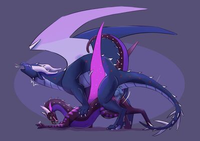 Omettail and Limber (Wings_of_Fire)
art by worngside
Keywords: wings_of_fire;nightwing;dragon;dragoness;male;female;feral;M/F;penis;from_behind;vaginal_penetration;orgasm;worngside