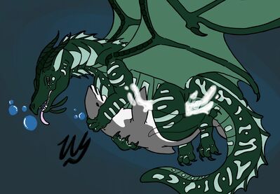 Deep In A Porpoise (Wings_of_Fire)
art by wyrm.ling
Keywords: wings_of_fire;seawing;dragon;furry;cetacean;dolphin;male;female;feral;M/F;missionary;suggestive;spooge;wyrm.ling