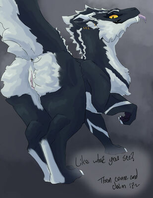 Amber
art by wyrmiestwyrm
Keywords: dragoness;female;feral;solo;vagina;presenting;wyrmiestwyrm