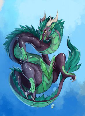 Noodle
art by zerolativity
Keywords: eastern_dragon;dragon;male;feral;solo;penis;hemipenis;zerolativity