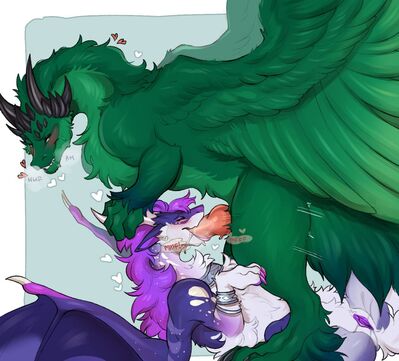 Getting Her Fill
art by zortie
Keywords: dragon;dragoness;male;female;feral;M/F;penis;vagina;oral;zortie