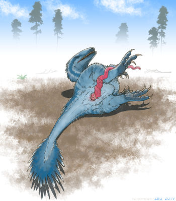 Deinonychus
art by zw3
Keywords: dinosaur;theropod;raptor;deinonychus;male;feral;solo;penis;zw3