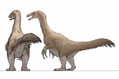 Therizinosaurus
art by zw3
Keywords: dinosaur;therizinosaurus;feral;solo;cloaca;zw3
