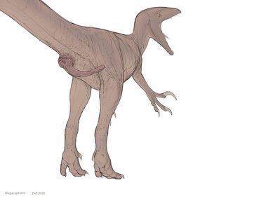 Theropod
art by zw3
Keywords: dinosaur;theropod;raptor;male;feral;solo;penis;zw3