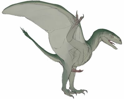 Pterodactyl
art by zw3
Keywords: dinosaur;pterodactyl;male;feral;solo;penis;zw3