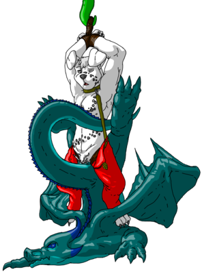 Xymedra and Sea Salt
A Mahu Friend
Keywords: dragoness;female;furry;canine;dog;male;female;anthro;M/F;bondage;from_behind;spooge;xymedra