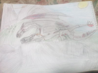 Toothless and Blackmist
art by elite_shadow
This is my first time doing a dragon dragon drawing don't judge to harshly
Keywords: how_to_train_your_dragon;toothless;night_fury;dragon;M/M;elite_shadow;blackmist;from_behind;penis;anal