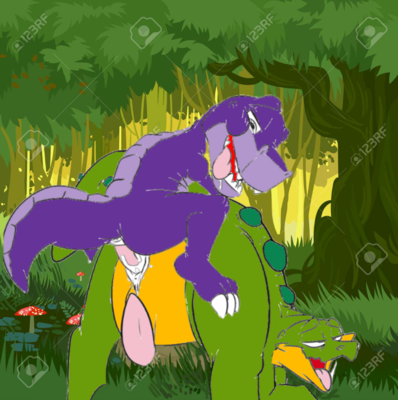 Spike's Gay Day part 1 Spike and Chomper mating
art by supmario64

This is part 1 of Spike's Gay Day, Where gets by All the Males in The Great Valley

There's a story in the website below
Keywords: cartoon;land_before_time;lbt;dinosaur;theropod;tyrannosaurus_rex;trex;stegosaurus;chomper;spike;male;anthro;M/M;penis;from_behind;anal;spooge;supmario64