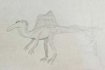 Spinosaur
art by venator
Keywords: dinosaur;theropod;spinosaurus;female;feral;solo;non-adult;venator