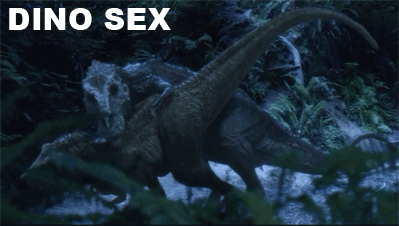 Dino Sex.gif
unknown creator
Keywords: video;animated_gif;dinosaur_revolution;dinosaur;theropod;tyrannosaurus_rex;trex;male;female;feral;M/F;from_behind;cgi;meme;humor