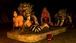 Skag Sex.gif
art by thesfmunderdome
Keywords: video;animated_gif;beast;videogame;skag.male;feral;human;woman;female;M/F;orgy;penis;from_behind;cgi;thesfmunderdome